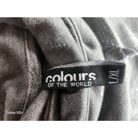 H13  Colors of the World gray sweatshirt - Picture 5 of 6